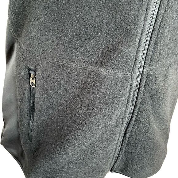Port Authority Women's Fleece Vest Size XXL Black Zip Front - Picture 4 of 14
